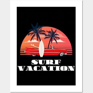 THE SURF VACATION Posters and Art
